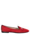 Tod's Loafers In Coral