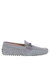 Tod's Loafers In Grey