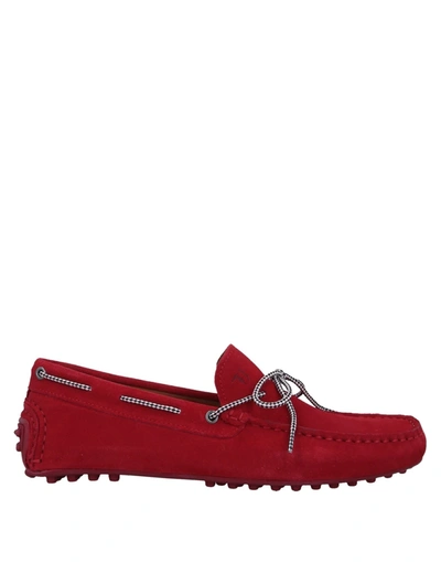 Trussardi Jeans Loafers In Red