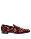 Dolce & Gabbana Loafers In Red