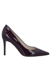 Deimille Pumps In Deep Purple