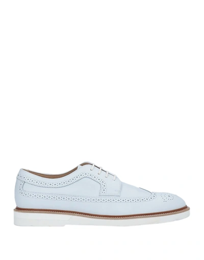 Tod's Lace-up Shoes In White