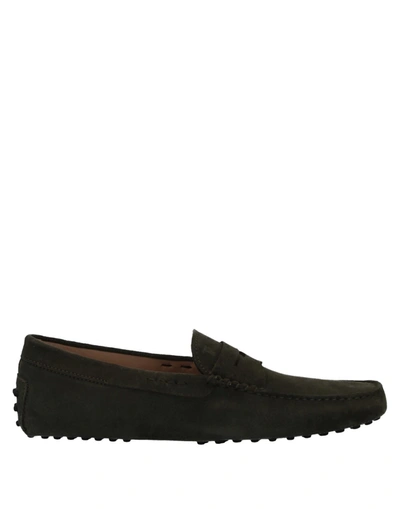 Tod's Loafers In Green