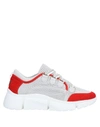 Lorena Antoniazzi Panelled Chunky Sneakers In Red