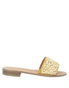 Gardini Sandals In Yellow