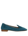 Formentini Loafers In Deep Jade