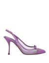 Dolce & Gabbana Pumps In Purple