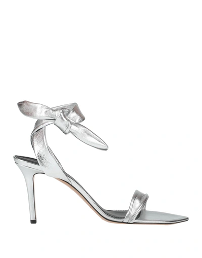 Isabel Marant Sandals In Silver