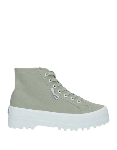 Superga Sneakers In Sage Green