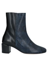 Vanessa Bruno Ankle Boots In Dark Blue