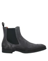 Santoni Ankle Boots In Grey