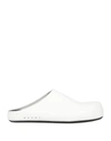 Marni Woman Mules & Clogs White Size 6 Soft Leather