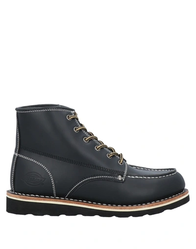 Dickies Ankle Boots In Black