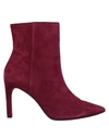 Geox Ankle Boots In Red
