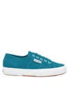 Superga Sneakers In Deep Jade