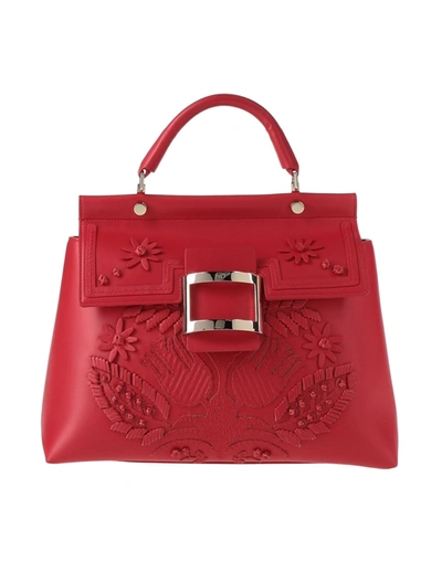 Roger Vivier Handbags In Red