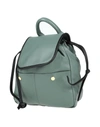 Marni Backpacks In Sage Green