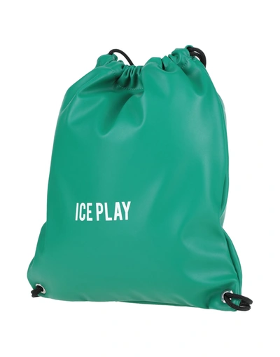 Ice Play Backpacks In Green