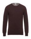 Eleventy Sweaters In Maroon