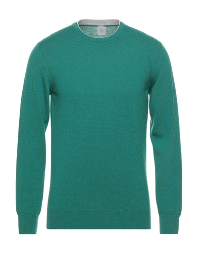 Eleventy Sweaters In Green