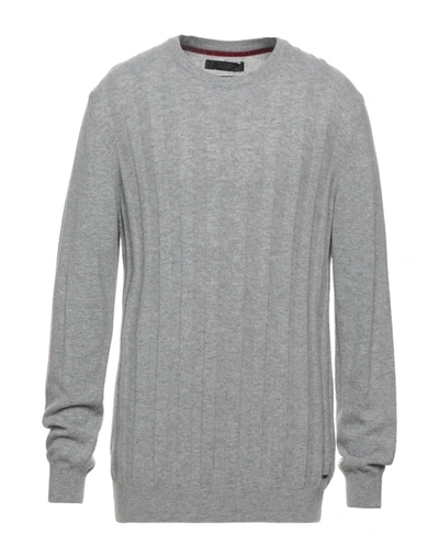 Liu •jo Man Sweaters In Light Grey