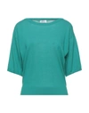 Bruno Manetti Sweaters In Turquoise