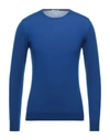 Paolo Pecora Sweaters In Bright Blue