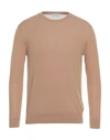 Ballantyne Sweaters In Camel