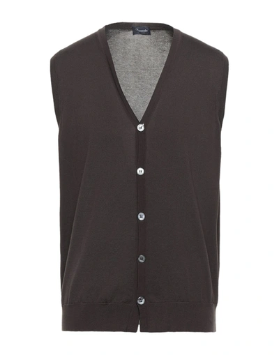 Drumohr Cardigans In Dark Brown