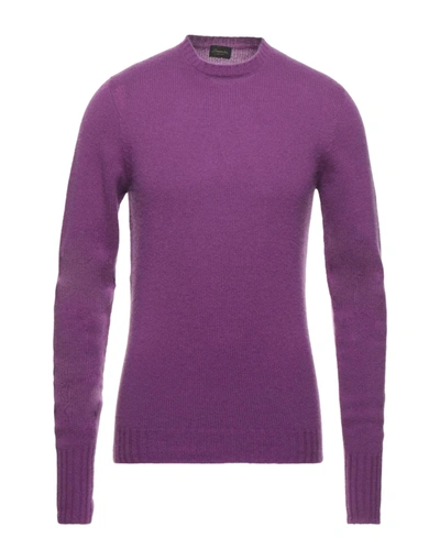Drumohr Sweaters In Purple