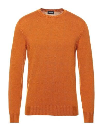 Drumohr Sweaters In Apricot