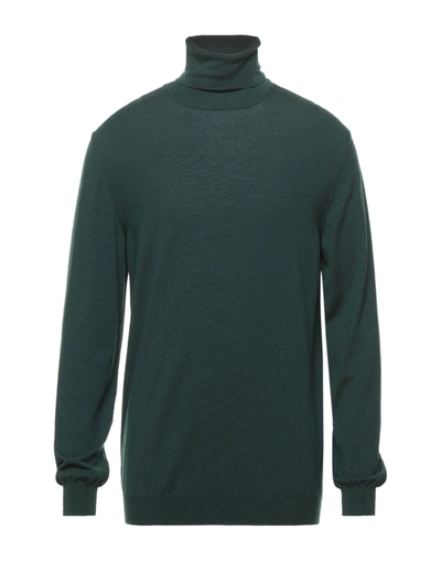 Zanone Turtlenecks In Emerald Green