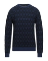 Zanone Sweaters In Blue