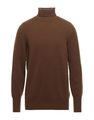 Drumohr Turtlenecks In Khaki