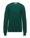 Paolo Pecora Sweaters In Emerald Green