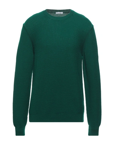 Paolo Pecora Sweaters In Emerald Green