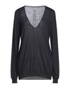 Rick Owens Sweaters In Dark Purple