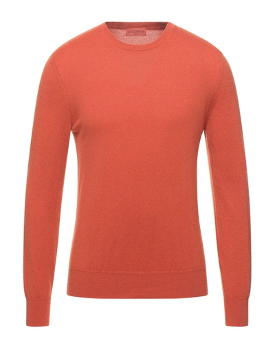 Ballantyne Sweaters In Rust