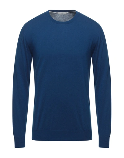 Paolo Pecora Sweaters In Blue