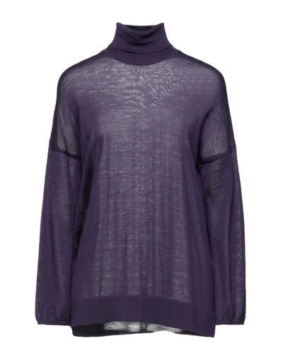 Rossopuro Turtlenecks In Purple