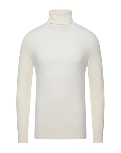 Ballantyne Turtlenecks In Ivory