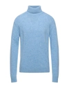 Irish Crone Turtlenecks In Azure