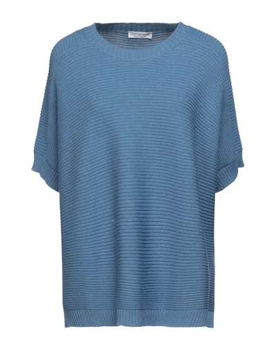 Le Tricot Perugia Sweaters In Azure