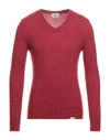 Brooksfield Sweaters In Red