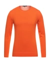 Brian Dales Sweaters In Orange
