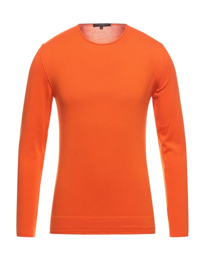 Brian Dales Sweaters In Orange