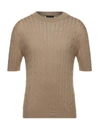 Tombolini Sweaters In Camel