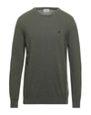Brooksfield Sweaters In Military Green