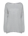 Rossopuro Sweaters In Silver