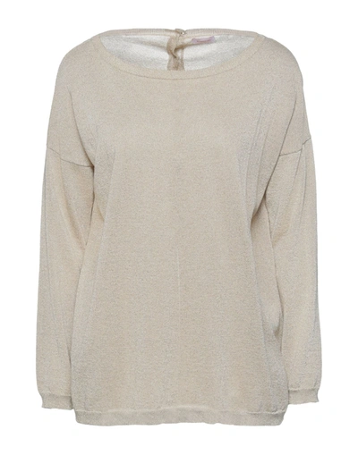 Rossopuro Sweaters In Beige